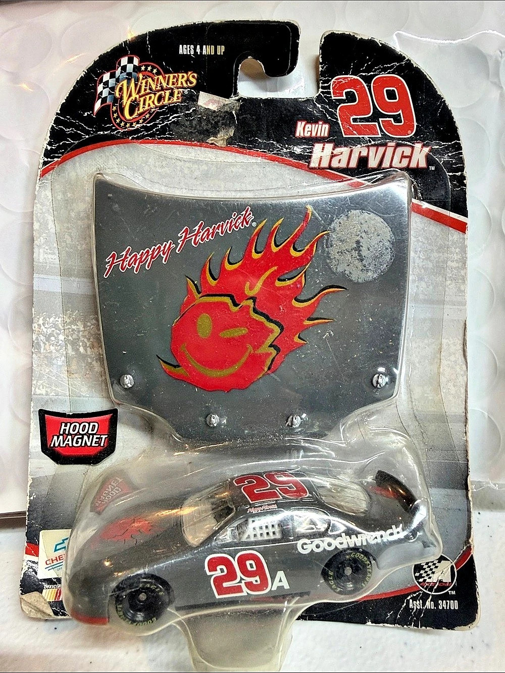 Winner's Circle Kevin Harvick #29A Happy Daytona Test Car w/ Hood Magnet